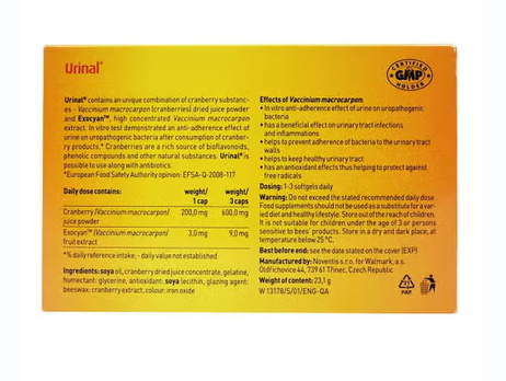 Urinal Softgel Capsule 30's urinal
