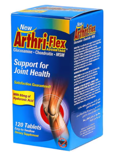 21st Century Arthri-Flex Advantage Tablet With MSM, Glucosamine, Chondroitin & Hyaluronic Acid, For Joint Health, Pack of 120's 21st Century
