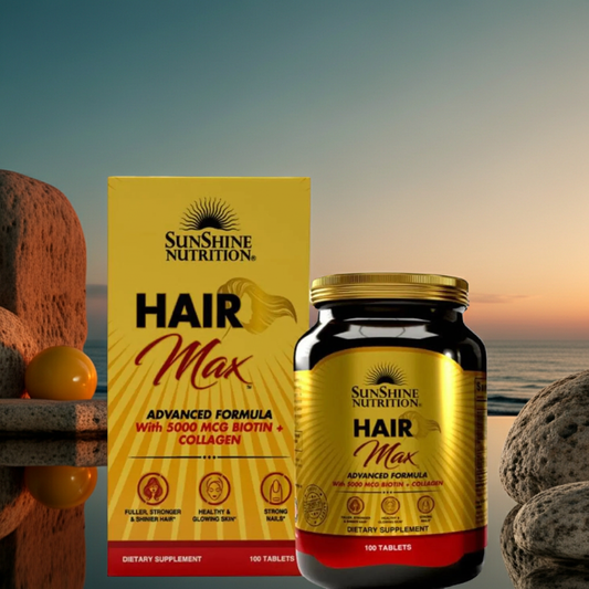 Sunshine Nutrition Hair Max - 100 Tablets Sunshine Nutrition