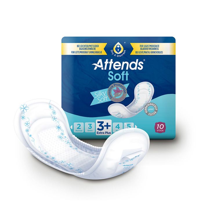 Attends Soft 3 Extra Plus 10's Incontinence Adult Diapers Attends