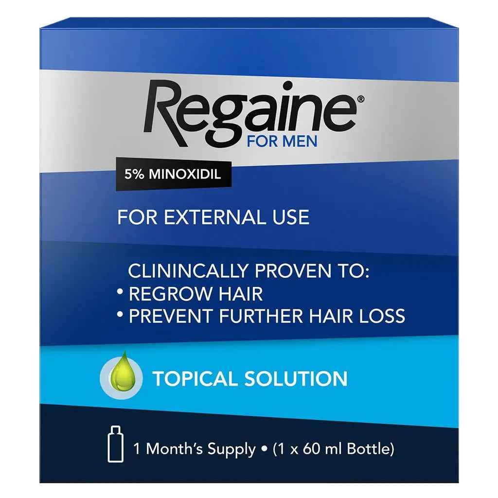 Regaine For Men 5% Topical Hair Solution 60ml