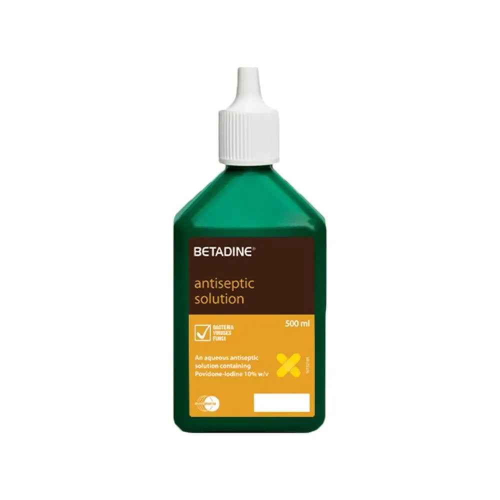 Betadine antiseptic solution 500 ml