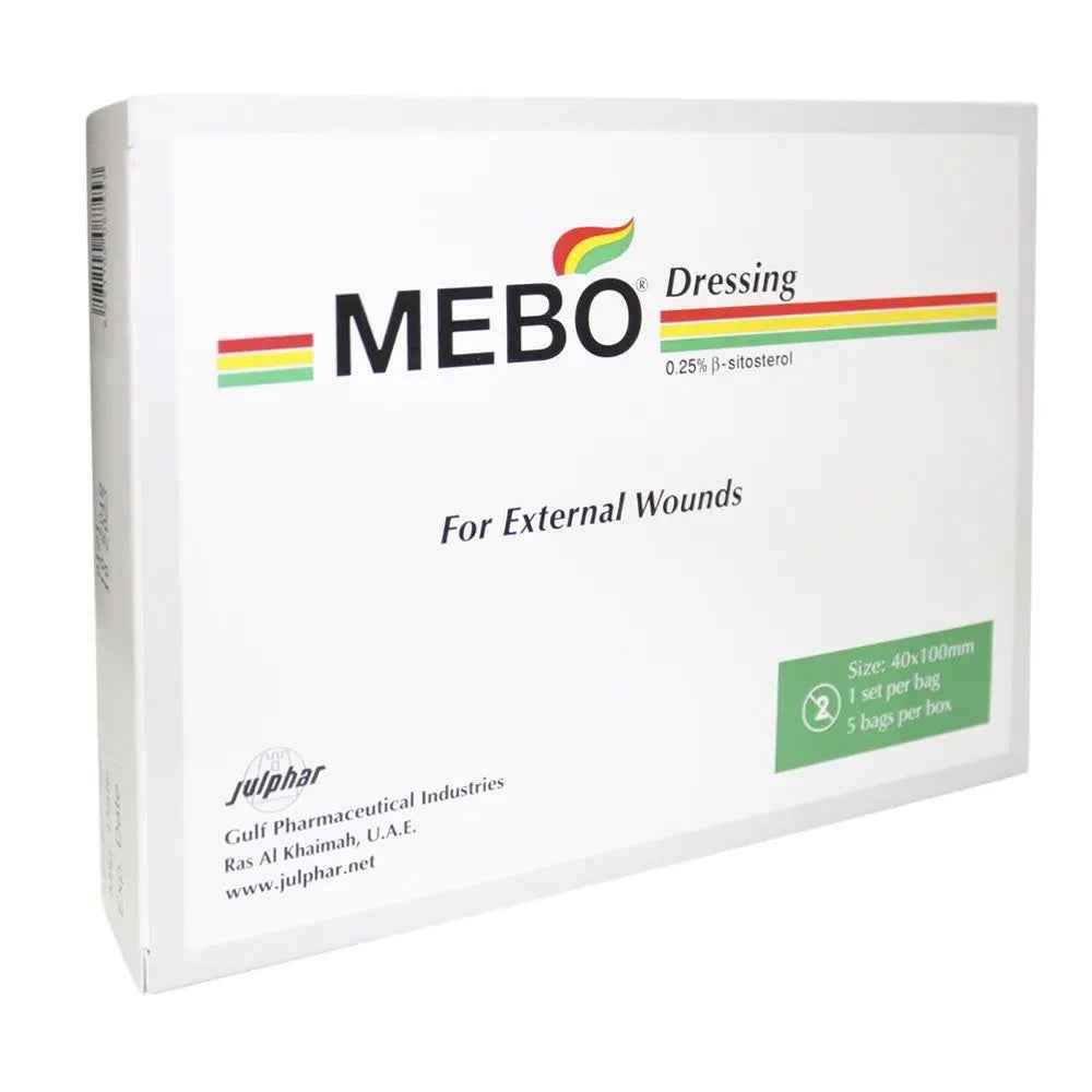 Mebo Wound Dressing 40 mm x 100 mm 5's