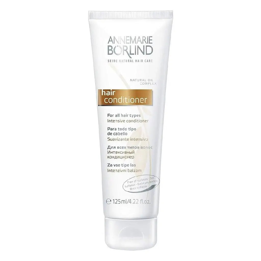 Annemarie Borlind Seide Natural Hair Care Intensive Hair Conditioner For All Hair Types 125ml Annemarie Borlind
