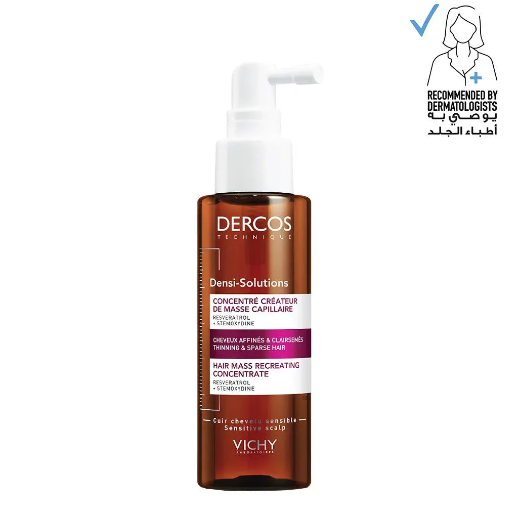 Vichy Dercos Densi-Solutions Hair Thickening Treatment Spray For Weak & Thinning Hair 100ml Vichy