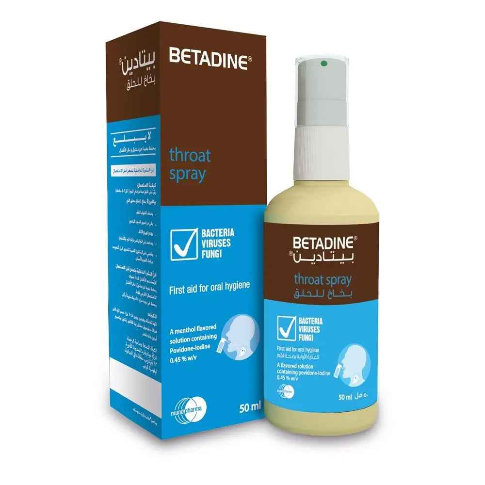 Betadine throat spray 50 ml