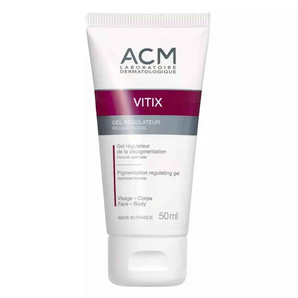 Acm vitix pigmentation regulating gel for face & body 50ml