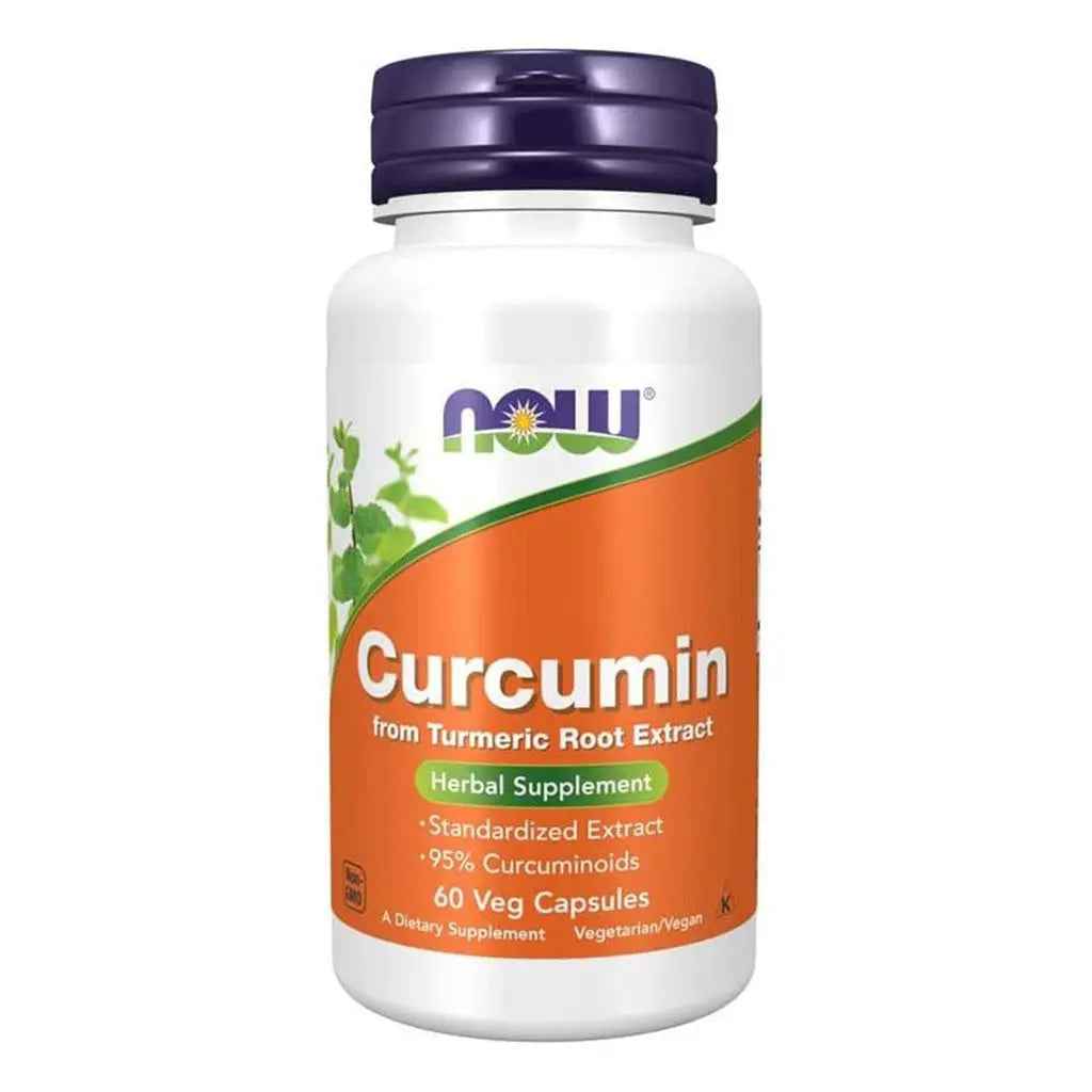 Now Curcumin 665mg Vegetarian Capsules For Antioxidant Support, Pack of 60's
