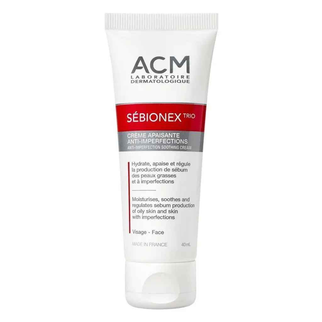 Acm sebionex trio anti-imperfection soothing cream for oily and acne-prone skin 40ml