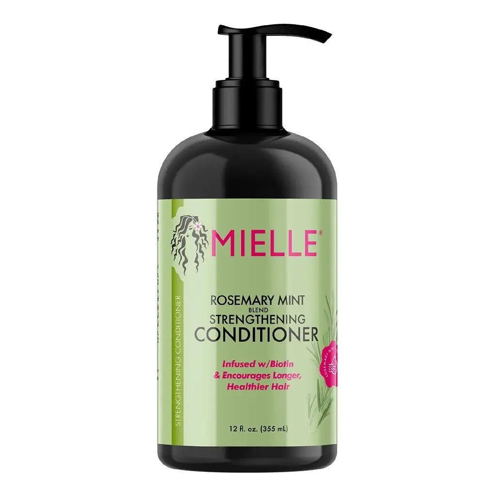 Mielle Rosemary Mint Hair Strengthening Conditioner With Biotin For All Hair Types 355ml Mielle