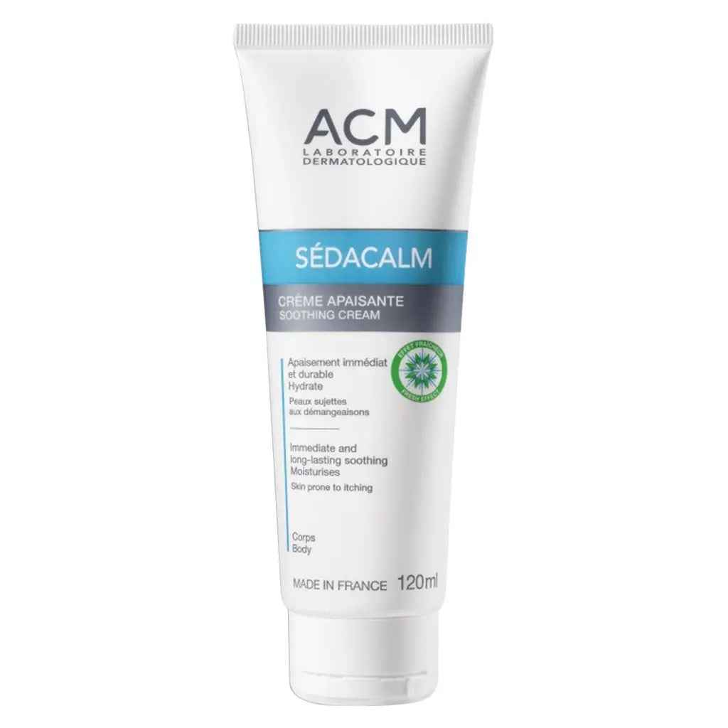 Acm sedacalm soothing anti-itch cream for skin prone to itching 120ml