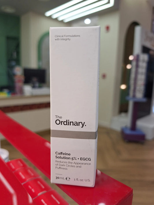 The Ordinary Caffeine Solution 5% & EGCG Water Based Eye Serum Undereye Puffiness & Pigmentation 30ml The Ordinary