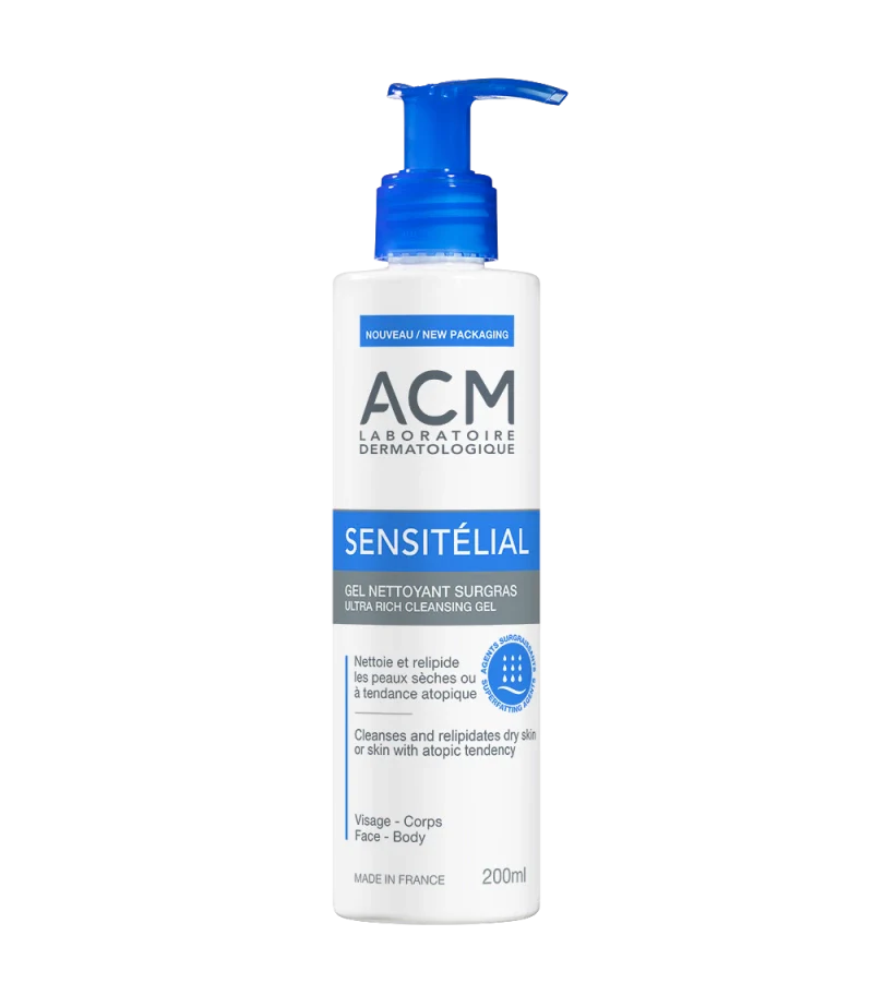 ACM Sensitelial Ultra Rich Cleansing Gel For Dry Skin 500ml