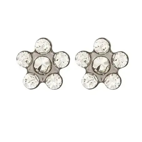 Studex Daisy April Crystal Stainless Steel Studex