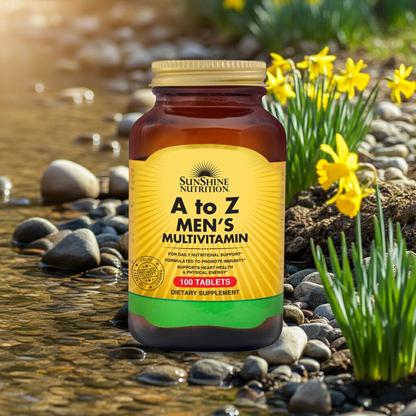 Sunshine Nutrition A TO Z Men's Multivitamin 100 Tablets Sunshine Nutrition