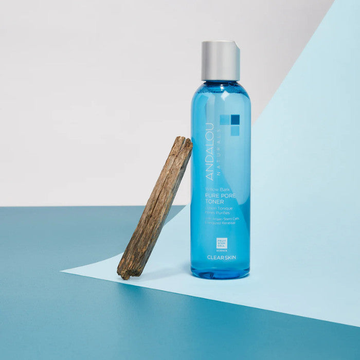Andalou Aloe + Willow Bark Pore Minimizer – Clarifying Toner for Oily, Acne-Prone Skin - 178ml Andalou Naturals