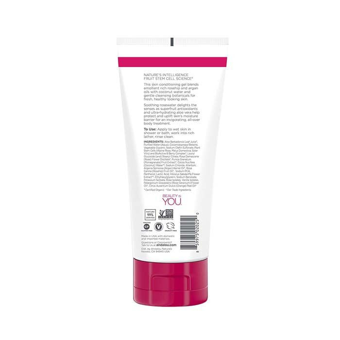 Andalou Naturals 1000 Roses Shower Gel - 251ml Andalou Naturals