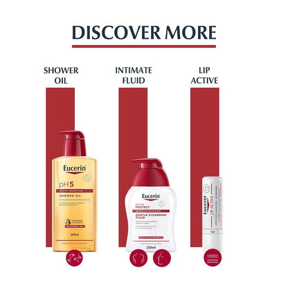 Eucerin pH5 Skin Protection Moisturizing Body Lotion For Allergy-prone, Dry & Sensitive Skin 400ml