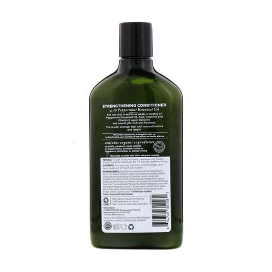 Avalon Organics Strengthening Peppermint Shampoo - 325ml Avalon Organics
