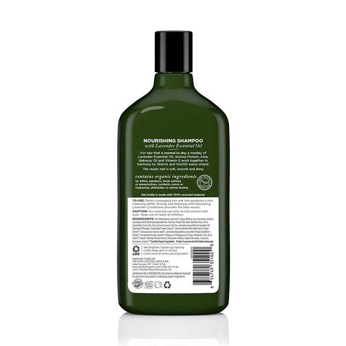 Avalon Organics Lavender Shampoo Nourishing - 325ml Avalon Organics