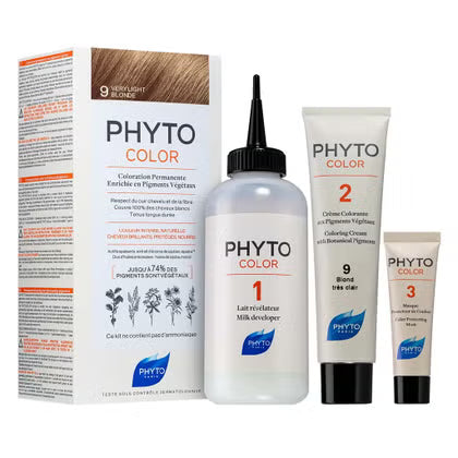 Phyto Phytocolor Permanent Hair Color - 9 Very Light Blonde Phyto