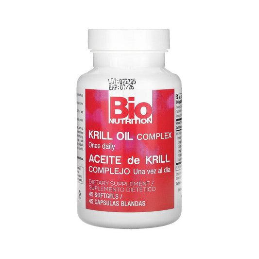 Bio Nutrition Krill 500mg 45 Softgels Bio Nutrition