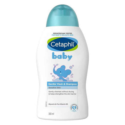 Cetaphil baby gentle wash & shampoo - 300 ml