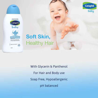 Cetaphil baby gentle wash & shampoo - 300 ml