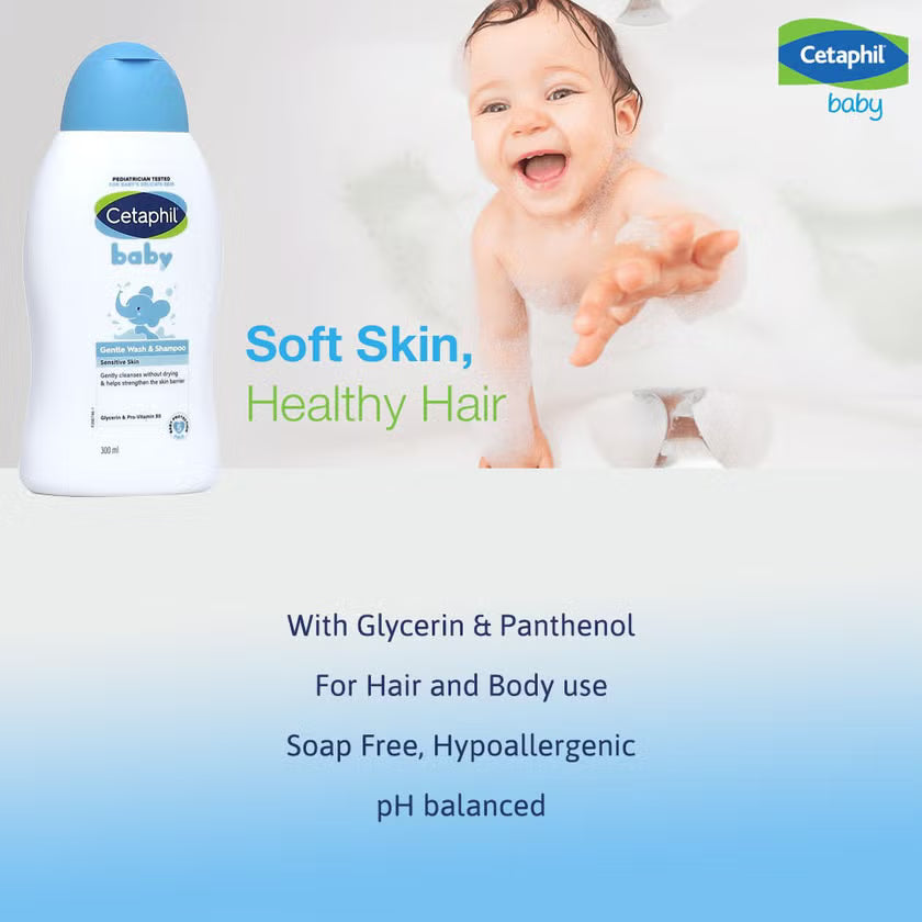 Cetaphil Baby Gentle Wash & Shampoo - 300 ml Cetaphil