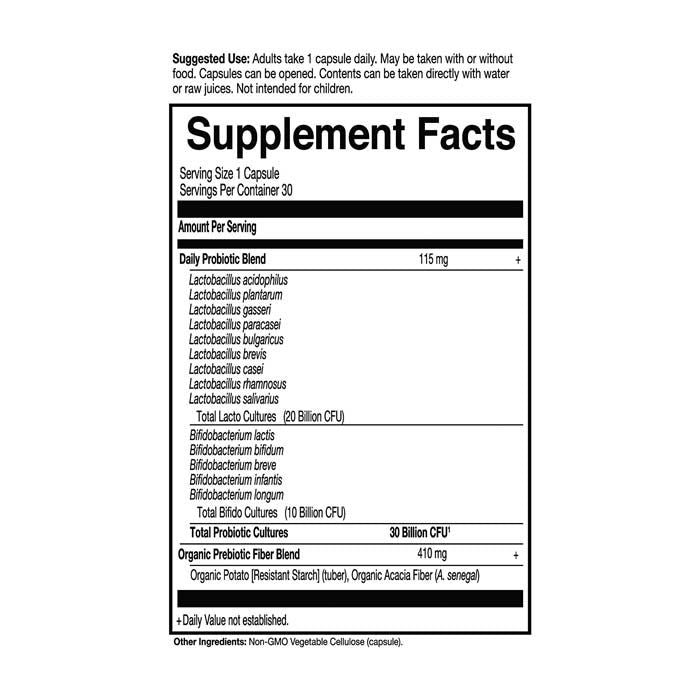 Garden of Life Dr. Formulated Probiotics Once Daily - 30 Capsules Garden of Life