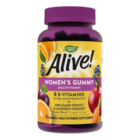 Alive Women's Multivitamin Gummies with Orchard Fruits &