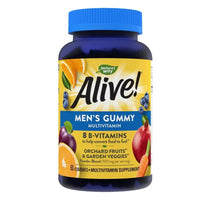 Alive Men's Multivitamin Gummies with Orchard Fruits &