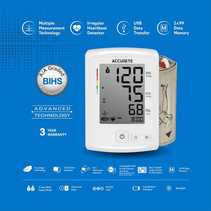 Accurete Blood Pressure Monitor H240