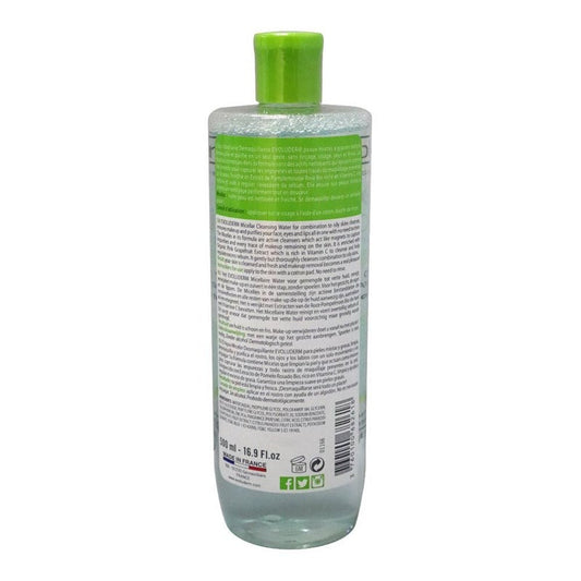 Evoluderm Micellar Water For Combination to Oily Skin 500 mL