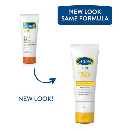Cetaphil Sun SPF 50+ Very High Protection Light Gel, Moisturizer sunscreen For Face & Body With Very Sensitive/Oily Skin - 100ml Cetaphil
