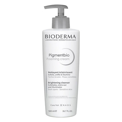 Bioderma Pigmentbio Brightening & Exfoliating Foaming Cream Cleanser 500 mL