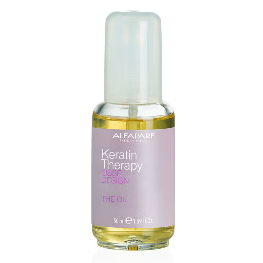 Alfaparf Keratin Therapy Lisse Design Oil For Smooth & Shiny Hair 50ml Alfaparf