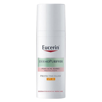 Eucerin Dermo Purifyer Post Blemish Anti-Mark SPF 30 Protective Fluid For Acne Prone Skin 50ml