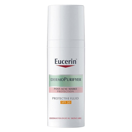 Eucerin Dermo Purifyer Post Blemish Anti-Mark SPF 30 Protective Fluid For Acne Prone Skin 50ml