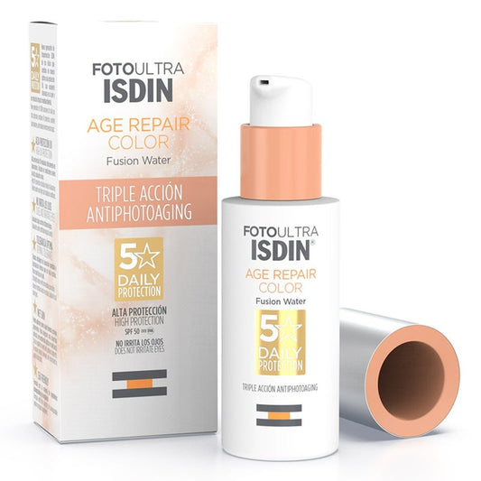 Isdin Foto Ultra Age Repair Color SPF50 Fusion Water 50 mL