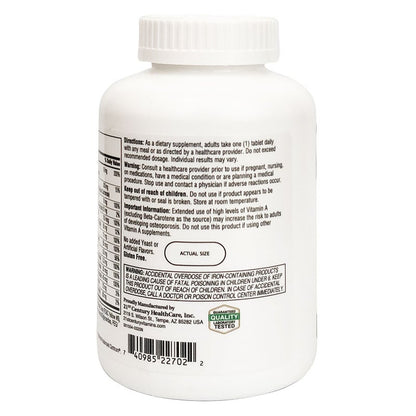 21st Century Sentry Adult Multivitamin & Multimineral Supplement Tablets, Pack of 300's