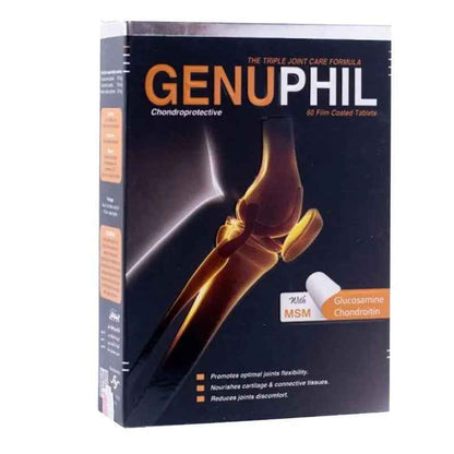 Eva pharma genuphil tablets for healthy joints, pack of 60's