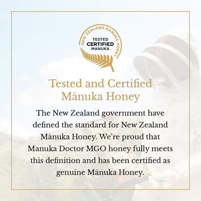 Manuka Doctor UMF 22+ MGO 970+ Manuka Honey 250gm