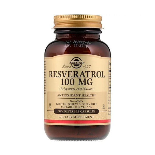 Solgar Resveratrol 100 mg 60's