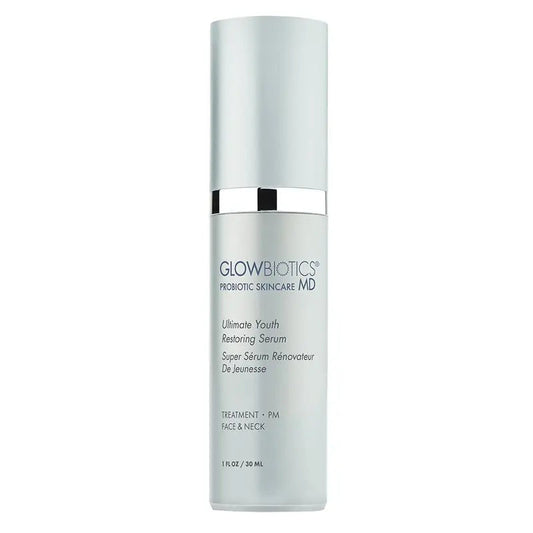 GlowBiotics Probiotic Ultimate Youth Restoring Anti-Aging Face Serum For Dry & Normal Skin 30ml GlowBiotics