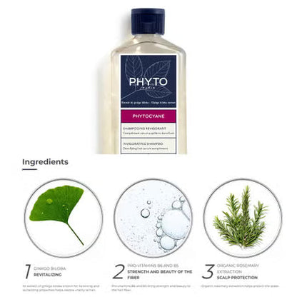 Phyto Phytocyane Invigorating Shampoo For Women - 250ml Phyto
