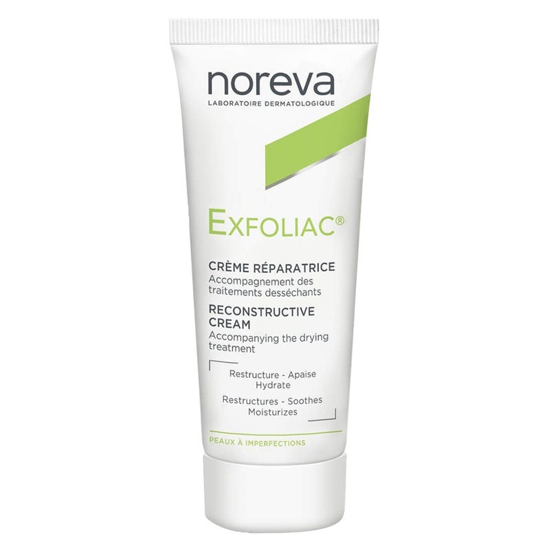 Noreva Exfoliac Reconstructive Moisturizing Face Cream 40ml