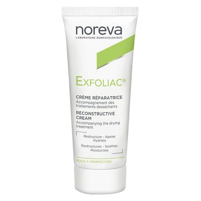 Noreva Exfoliac Reconstructive Moisturizing Face Cream 40ml