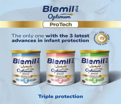 Blemil Plus Optimum Protech Stage 2 Infant Milk Formula For 6 To 12 Months 400g Blemil