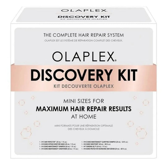 Olaplex Discovery Hair Kit For Complete Hair Repair & Style At Home In Mini Sizes, Pack of 8's